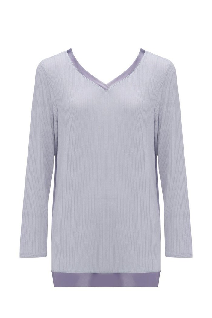 【エス バイ スロギー/S by sloggi】の8分袖インナートップ sloggi S Sundays Top(8)2 JX インテリア・キッズ・メンズ・レディースファッション・服の通販 founy(ファニー) https://founy.com/ ファッション Fashion レディースファッション Fashion for Women トップス・カットソー Cut & Sew Tops インナー Innerwear サテン Satin, Glossy Fabric スリット Slit, Slit Detail パジャマ Pajamas, Sleepwear リラックス Relax, Relaxed Fit エレガント 上品 Elegant 再入荷 Restock / Back in Stock |ID: prp329100004580338 ipo3291000000034921135