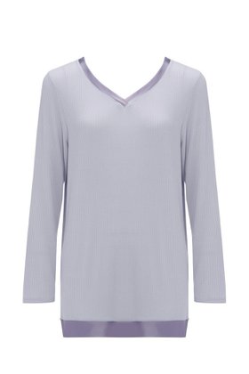 【エス バイ スロギー/S by sloggi】 8分袖インナートップ sloggi S Sundays Top(8)2 JX人気、トレンドファッション・服の通販 founy(ファニー) ファッション Fashion レディースファッション Fashion for Women トップス・カットソー Cut & Sew Tops インナー Innerwear サテン Satin, Glossy Fabric スリット Slit, Slit Detail パジャマ Pajamas, Sleepwear リラックス Relax, Relaxed Fit エレガント 上品 Elegant 再入荷 Restock / Back in Stock |ID:prp329100004580338