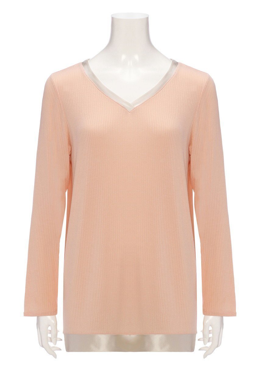 【エス バイ スロギー/S by sloggi】の8分袖インナートップ sloggi S Sundays Top(8)2 JX 人気、トレンドファッション・服の通販 founy(ファニー) 　ファッション　Fashion　レディースファッション　Fashion for Women　トップス・カットソー　Cut & Sew Tops　インナー　Innerwear　サテン　Satin, Glossy Fabric　スリット　Slit, Slit Detail　パジャマ　Pajamas, Sleepwear　リラックス　Relax, Relaxed Fit　エレガント 上品　Elegant　再入荷　Restock / Back in Stock　other-2|ID: prp329100004580338 ipo3291000000034921142