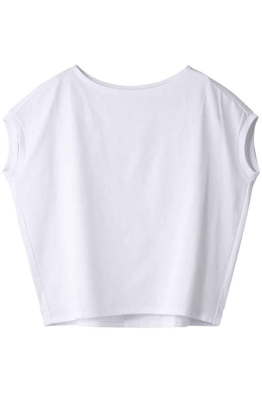 【スリー ドッツ/three dots】のコットンボートネックT 人気、トレンドファッション・服の通販 founy(ファニー) 　ファッション　Fashion　レディースファッション　Fashion for Women　トップス・カットソー　Cut & Sew Tops　シャツ・ブラウス・オフィスカジュアル　Elegant Blouses & Button-Ups　ロングTシャツ・Tシャツ　Longline T-Shirts & Tees　カットソー・ベーシックTシャツ　Cut-and-Sewn Tops / Stretch Tees & Basics　ショート　Short, Short Length　スリーブ　Sleeve, Long Sleeve / Short Sleeve　バランス　Balance, Style Balance　フレンチ　French, French Style　定番　Standard, Basic Item　 other-1|ID: prp329100004580343 ipo3291000000032839850
