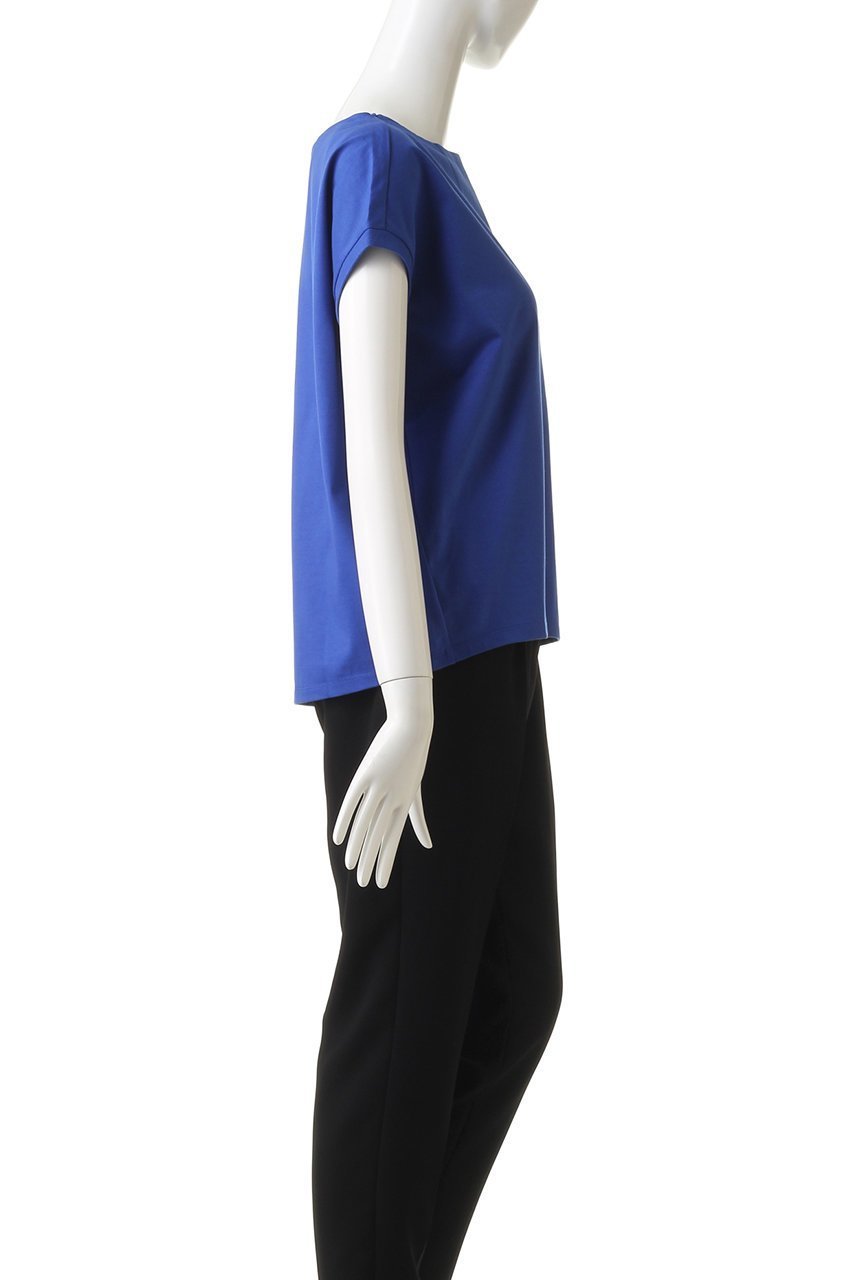 【スリー ドッツ/three dots】のコットンボートネックT 人気、トレンドファッション・服の通販 founy(ファニー) 　ファッション　Fashion　レディースファッション　Fashion for Women　トップス・カットソー　Cut & Sew Tops　シャツ・ブラウス・オフィスカジュアル　Elegant Blouses & Button-Ups　ロングTシャツ・Tシャツ　Longline T-Shirts & Tees　カットソー・ベーシックTシャツ　Cut-and-Sewn Tops / Stretch Tees & Basics　ショート　Short, Short Length　スリーブ　Sleeve, Long Sleeve / Short Sleeve　バランス　Balance, Style Balance　フレンチ　French, French Style　定番　Standard, Basic Item　other-3|ID: prp329100004580343 ipo3291000000032839878