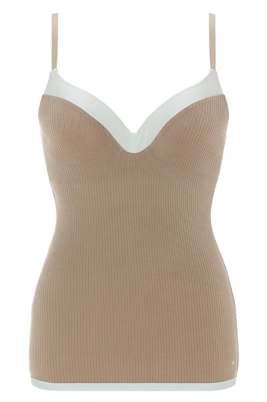 【エス バイ スロギー/S by sloggi】のキャミソール sloggi S Sundays BV JX インテリア・キッズ・メンズ・レディースファッション・服の通販 founy(ファニー) 　ファッション　Fashion　レディースファッション　Fashion for Women　下着・ランジェリー　Lingerie & Intimates　その他ランジェリー・インナーアイテム　Other Lingerie / Intimates　インナー　Innerwear　キャミソール　Camisole, Spaghetti Strap Top　サテン　Satin, Glossy Fabric　ポケット　Pocket, Pocket Detail　ランジェリー　Lingerie, Intimate Wear　リラックス　Relax, Relaxed Fit　ワイヤー　Wire, Wired Bra　ニューライトアンバー|ID: prp329100004580347 ipo3291000000034886958