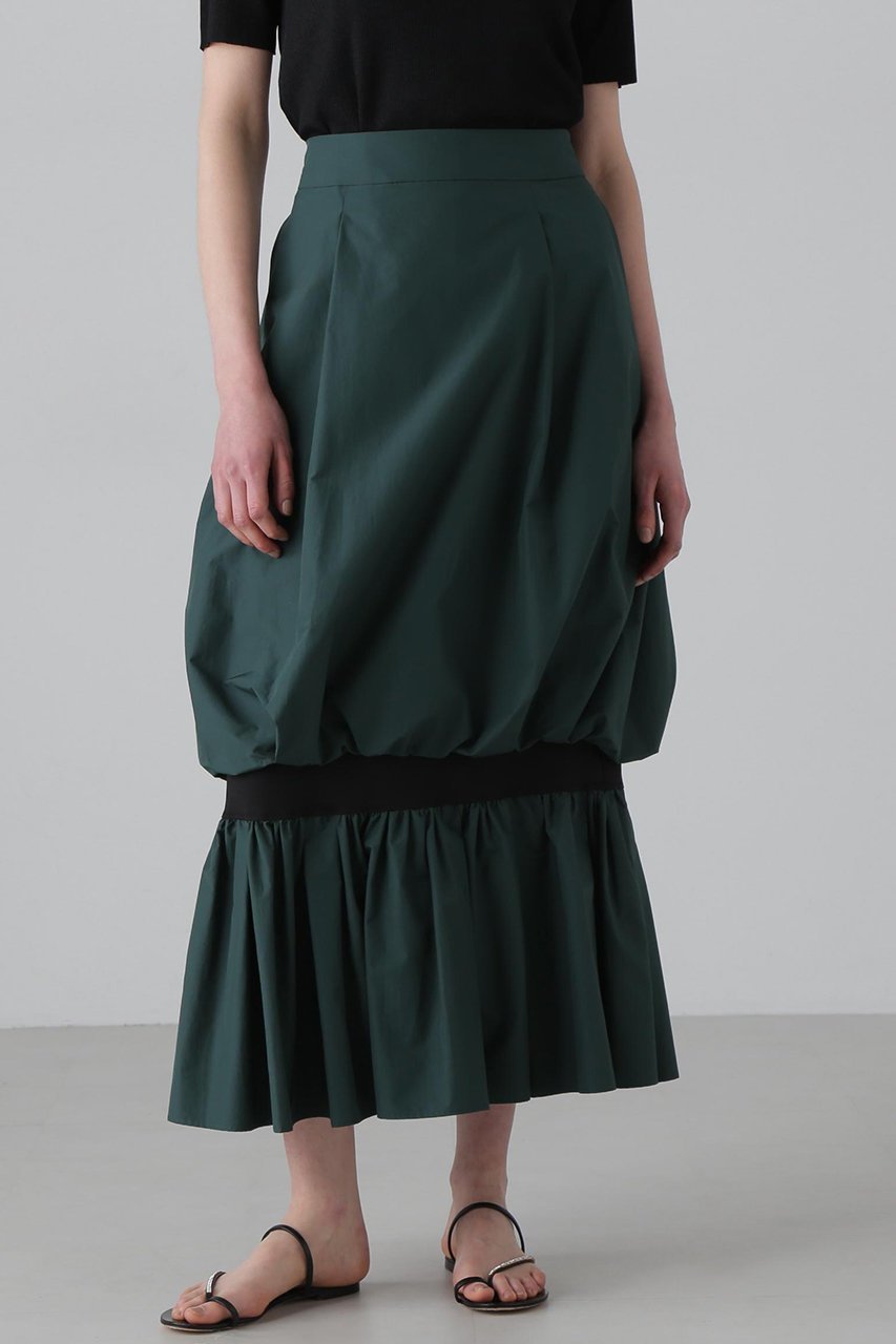 【アドーア/ADORE】のパウダータッチタフタスカート 人気、トレンドファッション・服の通販 founy(ファニー) 　ファッション　Fashion　レディースファッション　Fashion for Women　スカート　Skirts　ロングスカート　Long Skirts / Maxi & Midi Skirts　バルーン　Balloon, Balloon Silhouette　パウダー　Powder, Soft Tone　フレア　Flare, Flared　ミックス　Mix, Mixed Style　ロング　Long, Long-Length　エレガント 上品　Elegant　再入荷　Restock / Back in Stock　other-4|ID: prp329100004580349 ipo3291000000034988983