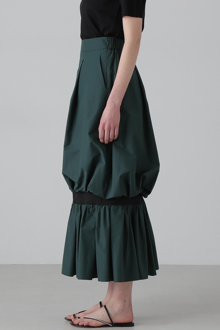 【アドーア/ADORE】のパウダータッチタフタスカート 人気、トレンドファッション・服の通販 founy(ファニー) 　ファッション　Fashion　レディースファッション　Fashion for Women　スカート　Skirts　ロングスカート　Long Skirts / Maxi & Midi Skirts　バルーン　Balloon, Balloon Silhouette　パウダー　Powder, Soft Tone　フレア　Flare, Flared　ミックス　Mix, Mixed Style　ロング　Long, Long-Length　エレガント 上品　Elegant　再入荷　Restock / Back in Stock　other-5|ID: prp329100004580349 ipo3291000000034988985