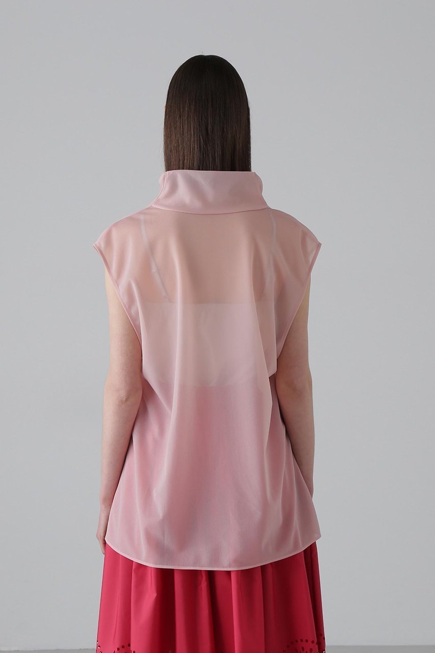 【アドーア/ADORE】のシアージャージーカットソー 人気、トレンドファッション・服の通販 founy(ファニー) 　ファッション　Fashion　レディースファッション　Fashion for Women　トップス・カットソー　Cut & Sew Tops　シャツ・ブラウス・オフィスカジュアル　Elegant Blouses & Button-Ups　ロングTシャツ・Tシャツ　Longline T-Shirts & Tees　カットソー・ベーシックTシャツ　Cut-and-Sewn Tops / Stretch Tees & Basics　インナー　Innerwear　ショート　Short, Short Length　ジャケット　Jacket, Outerwear　スリーブ　Sleeve, Long Sleeve / Short Sleeve　ハイネック　High Neck, Mock Neck　人気　Popular, Best Seller　今季　This Season, Current Season　再入荷　Restock / Back in Stock　other-6|ID: prp329100004580350 ipo3291000000032648401