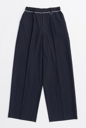 【メゾンスペシャル/MAISON SPECIAL】のPinstripe Wide Easy Pants/ピンストライプワイドイージーパンツ 人気、トレンドファッション・服の通販 founy(ファニー) ファッション Fashion レディースファッション Ladies' Fashion Online パンツ Pants シンプル Simple ストライプ Stripe ストレート Straight リラックス Relax ワイド Wide 再入荷 Restock/Back In Stock/Re Arrival エレガント 上品 Elegant |ID:prp329100004580352