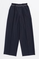 【メゾンスペシャル/MAISON SPECIAL】のPinstripe Wide Easy Pants/ピンストライプワイドイージーパンツ 人気、トレンドファッション・服の通販 founy(ファニー) ファッション Fashion レディースファッション Ladies' Fashion Online パンツ Pants シンプル Simple ストライプ Stripe ストレート Straight リラックス Relax ワイド Wide 再入荷 Restock/Back In Stock/Re Arrival エレガント 上品 Elegant thumbnail NVY(ネイビー)|ID: prp329100004580352 ipo3291000000032452422