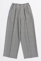 【メゾンスペシャル/MAISON SPECIAL】のPinstripe Wide Easy Pants/ピンストライプワイドイージーパンツ 人気、トレンドファッション・服の通販 founy(ファニー) ファッション Fashion レディースファッション Ladies' Fashion Online パンツ Pants シンプル Simple ストライプ Stripe ストレート Straight リラックス Relax ワイド Wide 再入荷 Restock/Back In Stock/Re Arrival エレガント 上品 Elegant thumbnail GRY(グレー)|ID: prp329100004580352 ipo3291000000032452423