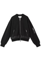 【スリーワン フィリップリム/3.1 Phillip Lim】のダブル レイヤード ボンバー ジャケット ブラック|ID: prp329100004581680 ipo3291000000032464178