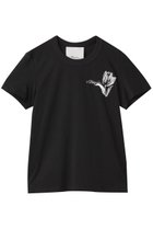 【スリーワン フィリップリム/3.1 Phillip Lim】のTULIP エンブロイダリー クロップド ショートスリーブTシャツ 人気、トレンドファッション・服の通販 founy(ファニー) ファッション Fashion レディースファッション Ladies' Fashion Online トップス・カットソー Tops/Tshirt シャツ/ブラウス Shirts/Blouses ロング / Tシャツ T-Shirts カットソー Cut and Sewn 2025年 2025 2025-2026秋冬・A/W Aw/Autumn/Winter/Fw/Fall/2025-2026 インナー Inner エンブロイダリー Embroidery クロップド Cropped コンパクト Compact ショート Short スタッズ Studs スリーブ Sleeve チューリップ Tulip モチーフ Motif リュクス Luxe ロング Long エレガント 上品 Elegant A/W・秋冬 Aw・Autumn/Winter・Fw・Fall-Winter thumbnail ブラック|ID: prp329100004581682 ipo3291000000032464196