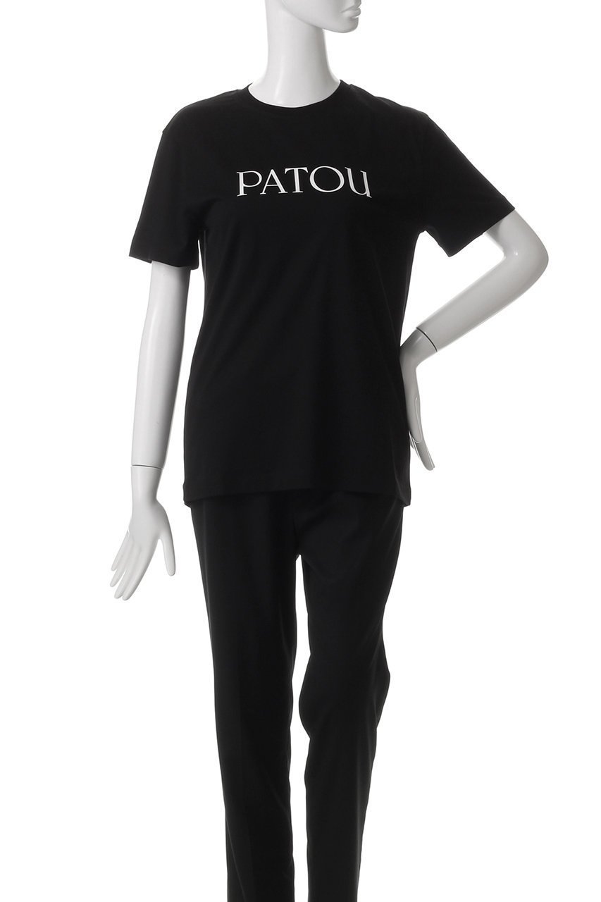 【パトゥ/PATOU】のエッセンシャルPATOUロゴTシャツ 人気、トレンドファッション・服の通販 founy(ファニー) 　ファッション　Fashion　レディースファッション　Ladies' Fashion Online　トップス・カットソー　Tops/Tshirt　シャツ/ブラウス　Shirts/Blouses　ロング / Tシャツ　T-Shirts　カットソー　Cut and Sewn　ショート　Short　シンプル　Simple　スリーブ　Sleeve　ボトム　Bottom　NEW・新作・新着・新入荷　New Arrivals　other-2|ID: prp329100004581686 ipo3291000000032548936