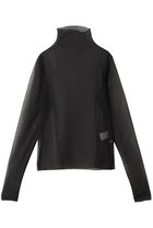 【ニアー ニッポン/near.nippon】のシアー ハイネック トップス ブラック|ID: prp329100004581688 ipo3291000000035557777