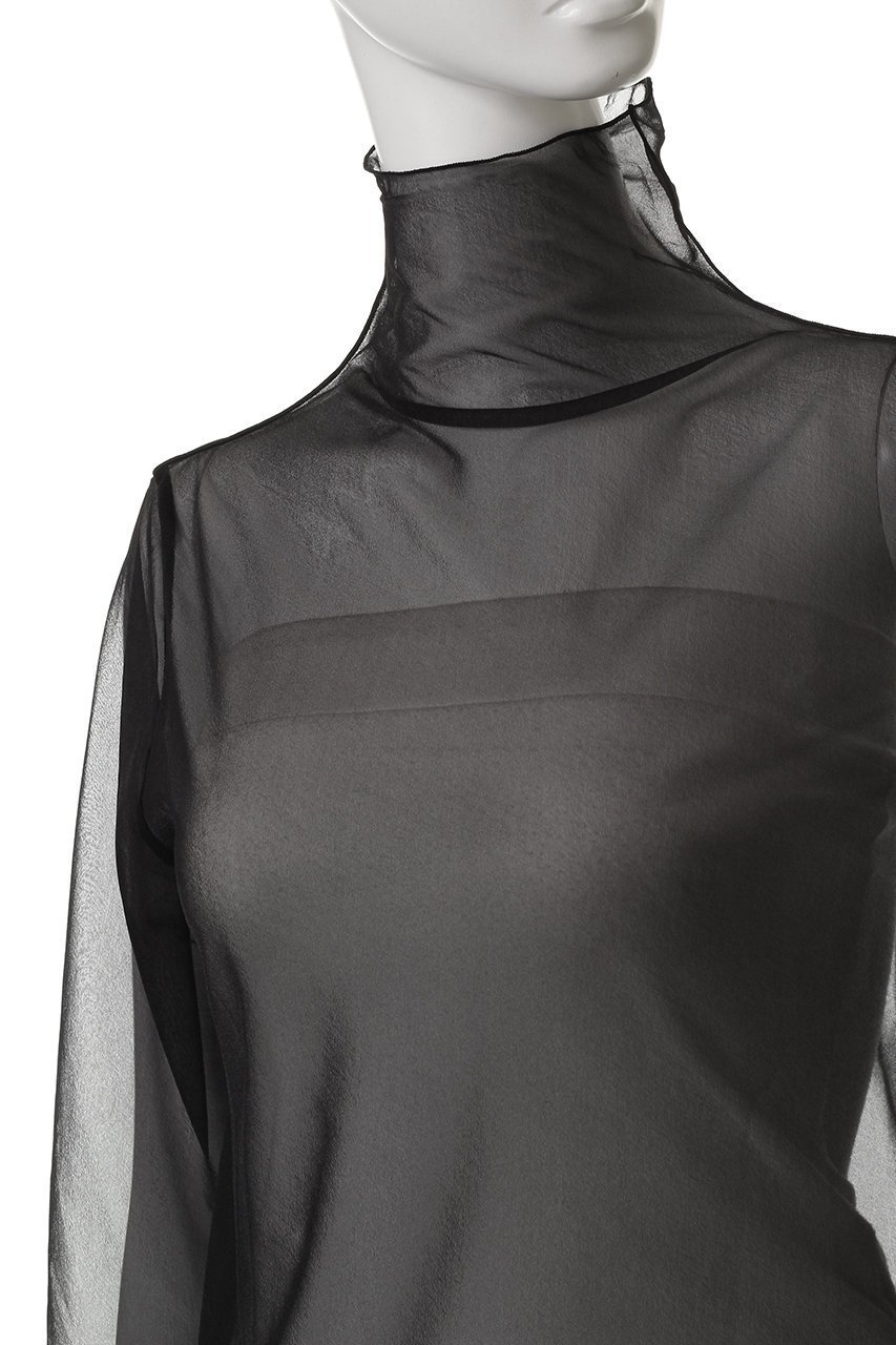 【ニアー ニッポン/near.nippon】のシアー ハイネック トップス 人気、トレンドファッション・服の通販 founy(ファニー) 　ファッション　Fashion　レディースファッション　Fashion for Women　トップス・カットソー　Cut & Sew Tops　シャツ・ブラウス・オフィスカジュアル　Elegant Blouses & Button-Ups　カーディガン　Cardigan, Knitwear　キャミソール　Camisole, Spaghetti Strap Top　シアー　Sheer, See-Through　スリーブ　Sleeve, Long Sleeve / Short Sleeve　トレンド　Trend, Trending Now　ハイネック　High Neck, Mock Neck　バランス　Balance, Style Balance　フィット　Fit, Slim Fit　ロング　Long, Long-Length　エレガント 上品　Elegant　人気　Popular, Best Seller　定番　Standard, Basic Item　other-5|ID: prp329100004581688 ipo3291000000035557783