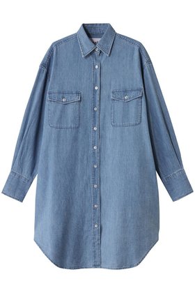 【ヘルシーデニム/Healthy Denim】 Onion シャツワンピース人気、トレンドファッション・服の通販 founy(ファニー) ファッション Fashion レディースファッション Ladies' Fashion Online ワンピース Dress シャツワンピース Shirt Dresses チュニック Tunic 2025年 2025 2025-2026秋冬・A/W Aw/Autumn/Winter/Fw/Fall/2025-2026 インナー Inner チュニック Tunic ボトム Bottom ポケット Pocket ラウンド Round A/W・秋冬 Aw・Autumn/Winter・Fw・Fall-Winter |ID:prp329100004581690