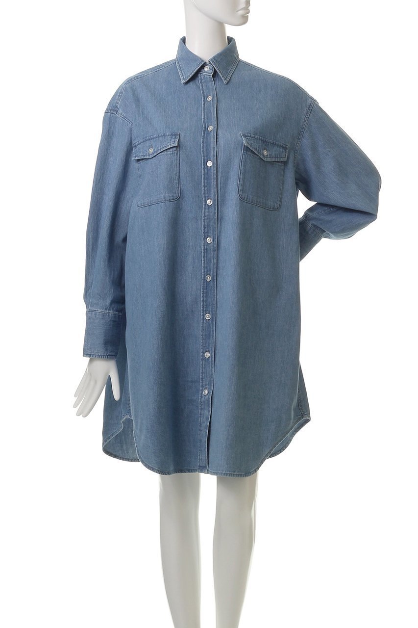 【ヘルシーデニム/Healthy Denim】のOnion シャツワンピース 人気、トレンドファッション・服の通販 founy(ファニー) 　ファッション　Fashion　レディースファッション　Ladies' Fashion Online　ワンピース　Dress　シャツワンピース　Shirt Dresses　チュニック　Tunic　2025年　2025　2025-2026秋冬・A/W　Aw/Autumn/Winter/Fw/Fall/2025-2026　インナー　Inner　チュニック　Tunic　ボトム　Bottom　ポケット　Pocket　ラウンド　Round　A/W・秋冬　Aw・Autumn/Winter・Fw・Fall-Winter　other-2|ID: prp329100004581690 ipo3291000000032464259