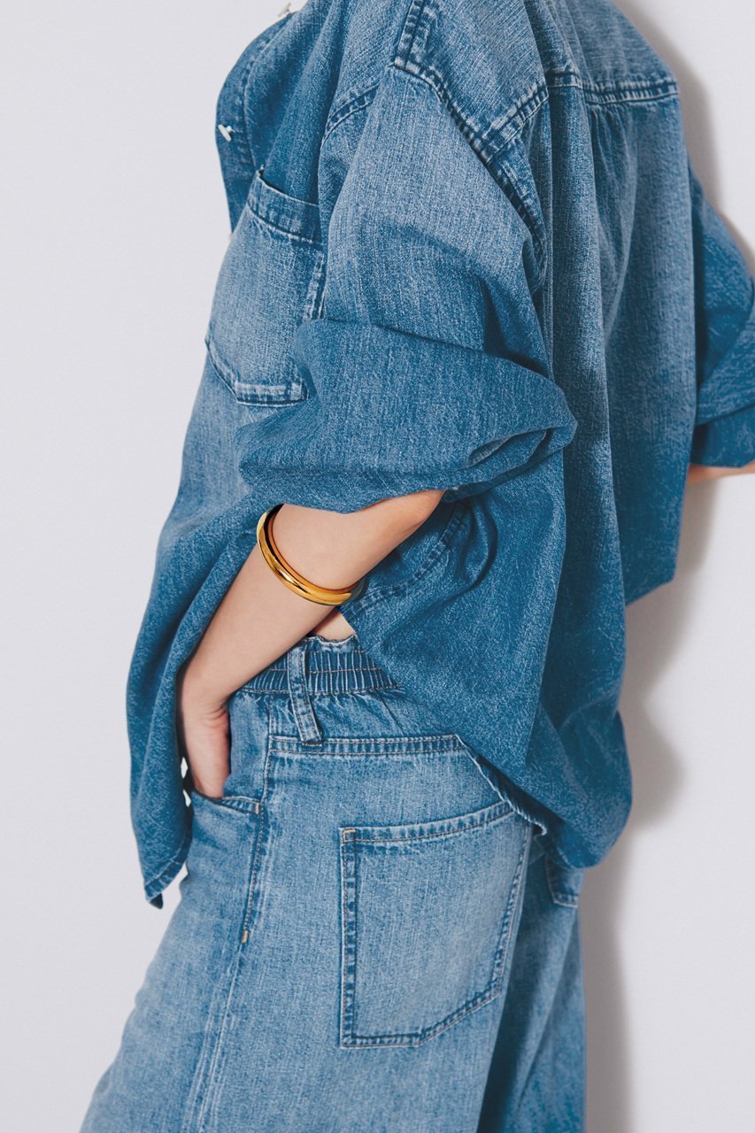 【ヘルシーデニム/Healthy Denim】のTomato ビッグシャツ 人気、トレンドファッション・服の通販 founy(ファニー) 　ファッション　Fashion　レディースファッション　Ladies' Fashion Online　トップス・カットソー　Tops/Tshirt　シャツ/ブラウス　Shirts/Blouses　2025年　2025　2025-2026秋冬・A/W　Aw/Autumn/Winter/Fw/Fall/2025-2026　ショルダー　Shoulder　スリーブ　Sleeve　デニム　Denim　ドロップ　Drop　バランス　Balance　ビッグ　Big　リラックス　Relax　ルーズ　Loose　ロング　Long　A/W・秋冬　Aw・Autumn/Winter・Fw・Fall-Winter　other-7|ID: prp329100004581691 ipo3291000000032464271