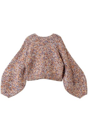 【ウィムガゼット/Whim Gazette】 【GEMINI】ローゲージ2way MIXニット人気、トレンドファッション・服の通販 founy(ファニー) ファッション Fashion レディースファッション Fashion for Women トップス・カットソー Cut & Sew Tops ニット Knit Tops & Sweaters カジュアルプルオーバー・ニットトップス Pullovers & Knit Tops / Casual Pullovers アクリル Acrylic Material オレンジ Orange カーディガン Cardigan, Knitwear バランス Balance, Style Balance バルーン Balloon, Balloon Silhouette パープル Purple, Violet ボトム Bottoms, Lower Wear ミックス Mix, Mixed Style 手編み Hand-Knitted, Handmade Knit |ID:prp329100004581695