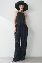 【ウィムガゼット/Whim Gazette】のエンブロイダリーパンツ ブラック|ID:prp329100004581709