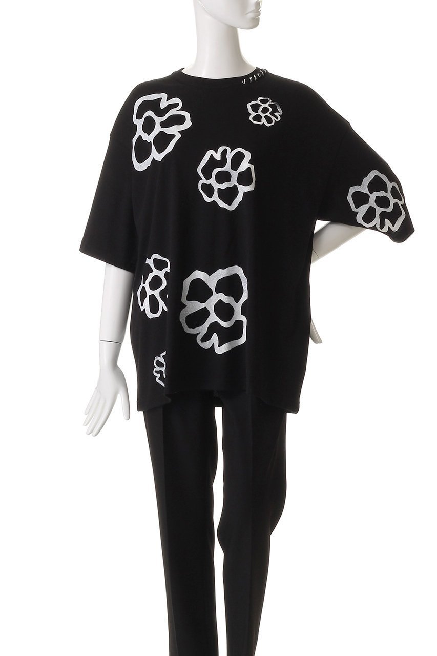 【メゾンスペシャル/MAISON SPECIAL】の【UNISEX】フラワーハンドプリントS/STシャツ 人気、トレンドファッション・服の通販 founy(ファニー) ファッション Fashion レディースファッション Fashion for Women トップス・カットソー Cut & Sew Tops シャツ・ブラウス・オフィスカジュアル Elegant Blouses & Button-Ups ロングTシャツ・Tシャツ Longline T-Shirts & Tees カットソー・ベーシックTシャツ Cut-and-Sewn Tops / Stretch Tees & Basics ユニセックス Unisex, Genderless おすすめ Recommended / Our Picks インナー Innerwear ショート Short, Short Length ジャケット Jacket, Outerwear スリーブ Sleeve, Long Sleeve / Short Sleeve ハンド Hand, Handmade ハーフ Half, Half-Length フラワー Flower, Floral プリント Print, Printed Pattern モチーフ Motif, Design Theme other-2|ID: prp329100004581710 ipo3291000000036179005