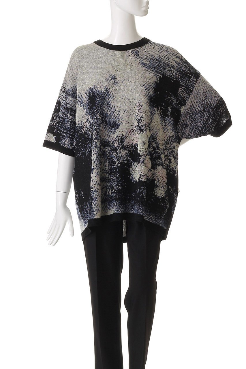 【メゾンスペシャル/MAISON SPECIAL】の【UNISEX】プライムオーバーランドスケープS/SニットPO 人気、トレンドファッション・服の通販 founy(ファニー) 　ファッション　Fashion　レディースファッション　Fashion for Women　トップス・カットソー　Cut & Sew Tops　ニット　Knit Tops & Sweaters　カジュアルプルオーバー・ニットトップス　Pullovers & Knit Tops / Casual Pullovers　ユニセックス　Unisex, Genderless　シンプル　Simple, Minimal　ジャカード／ジャガード　Jacquard, Woven Pattern　夏　Summer　S/S・春夏　SS, Spring/Summer, Warm Season　other-2|ID: prp329100004581713 ipo3291000000032464452