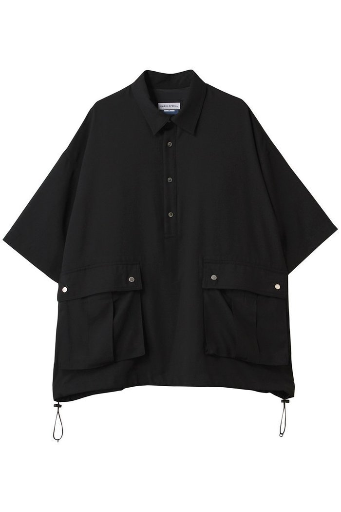 【メゾンスペシャル/MAISON SPECIAL】の【UNISEX】半袖 カーゴポケット付きシャツ インテリア・キッズ・メンズ・レディースファッション・服の通販 founy(ファニー) https://founy.com/ ファッション Fashion レディースファッション Fashion for Women トップス・カットソー Cut & Sew Tops シャツ・ブラウス・オフィスカジュアル Elegant Blouses & Button-Ups ユニセックス Unisex, Genderless ショート Short, Short Length スリーブ Sleeve, Long Sleeve / Short Sleeve ハーフ Half, Half-Length マニッシュ Mannish, Boyish 半袖 Short Sleeve, Half Sleeve |ID: prp329100004581718 ipo3291000000032464479
