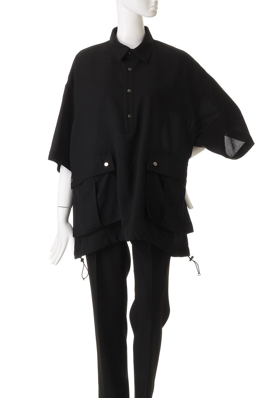 【メゾンスペシャル/MAISON SPECIAL】の【UNISEX】半袖 カーゴポケット付きシャツ 人気、トレンドファッション・服の通販 founy(ファニー) 　ファッション　Fashion　レディースファッション　Fashion for Women　トップス・カットソー　Cut & Sew Tops　シャツ・ブラウス・オフィスカジュアル　Elegant Blouses & Button-Ups　ユニセックス　Unisex, Genderless　ショート　Short, Short Length　スリーブ　Sleeve, Long Sleeve / Short Sleeve　ハーフ　Half, Half-Length　マニッシュ　Mannish, Boyish　半袖　Short Sleeve, Half Sleeve　other-2|ID: prp329100004581718 ipo3291000000032464482