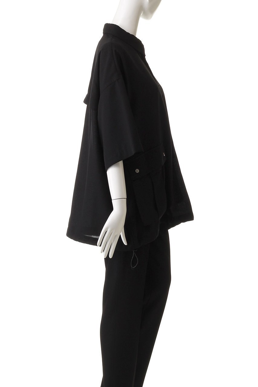 【メゾンスペシャル/MAISON SPECIAL】の【UNISEX】半袖 カーゴポケット付きシャツ 人気、トレンドファッション・服の通販 founy(ファニー) 　ファッション　Fashion　レディースファッション　Fashion for Women　トップス・カットソー　Cut & Sew Tops　シャツ・ブラウス・オフィスカジュアル　Elegant Blouses & Button-Ups　ユニセックス　Unisex, Genderless　ショート　Short, Short Length　スリーブ　Sleeve, Long Sleeve / Short Sleeve　ハーフ　Half, Half-Length　マニッシュ　Mannish, Boyish　半袖　Short Sleeve, Half Sleeve　other-3|ID: prp329100004581718 ipo3291000000032464483