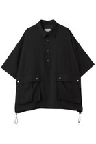 【メゾンスペシャル/MAISON SPECIAL】の【UNISEX】半袖 カーゴポケット付きシャツ 人気、トレンドファッション・服の通販 founy(ファニー) ファッション Fashion レディースファッション Fashion for Women トップス・カットソー Cut & Sew Tops シャツ・ブラウス・オフィスカジュアル Elegant Blouses & Button-Ups ユニセックス Unisex, Genderless ショート Short, Short Length スリーブ Sleeve, Long Sleeve / Short Sleeve ハーフ Half, Half-Length マニッシュ Mannish, Boyish 半袖 Short Sleeve, Half Sleeve thumbnail BLK(ブラック)|ID: prp329100004581718 ipo3291000000036081089