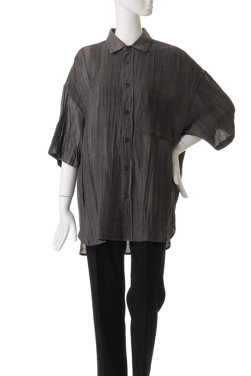 【メゾンスペシャル/MAISON SPECIAL】の【UNISEX】シアーリネンシャツS/S 人気、トレンドファッション・服の通販 founy(ファニー) 　ファッション　Fashion　レディースファッション　Fashion for Women　トップス・カットソー　Cut & Sew Tops　シャツ・ブラウス・オフィスカジュアル　Elegant Blouses & Button-Ups　ユニセックス　Unisex, Genderless　ショート　Short, Short Length　スリーブ　Sleeve, Long Sleeve / Short Sleeve　ハーフ　Half, Half-Length　リネン　Linen, Linen Fabric　夏　Summer　S/S・春夏　SS, Spring/Summer, Warm Season　other-2|ID: prp329100004581721 ipo3291000000032464506