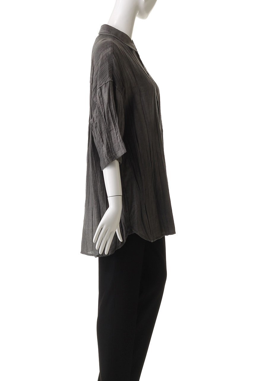 【メゾンスペシャル/MAISON SPECIAL】の【UNISEX】シアーリネンシャツS/S 人気、トレンドファッション・服の通販 founy(ファニー) 　ファッション　Fashion　レディースファッション　Fashion for Women　トップス・カットソー　Cut & Sew Tops　シャツ・ブラウス・オフィスカジュアル　Elegant Blouses & Button-Ups　ユニセックス　Unisex, Genderless　ショート　Short, Short Length　スリーブ　Sleeve, Long Sleeve / Short Sleeve　ハーフ　Half, Half-Length　リネン　Linen, Linen Fabric　夏　Summer　S/S・春夏　SS, Spring/Summer, Warm Season　other-3|ID: prp329100004581721 ipo3291000000032464508