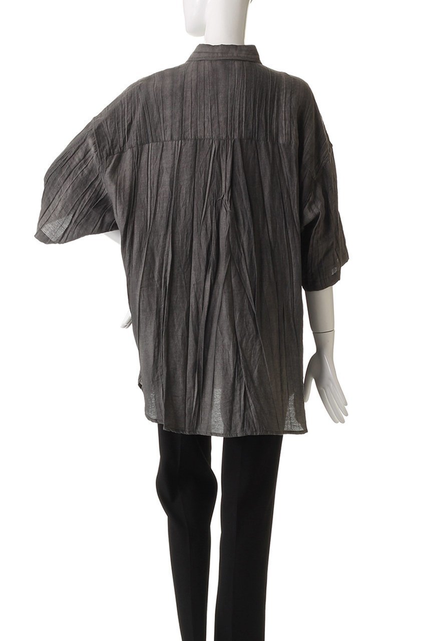 【メゾンスペシャル/MAISON SPECIAL】の【UNISEX】シアーリネンシャツS/S 人気、トレンドファッション・服の通販 founy(ファニー) 　ファッション　Fashion　レディースファッション　Fashion for Women　トップス・カットソー　Cut & Sew Tops　シャツ・ブラウス・オフィスカジュアル　Elegant Blouses & Button-Ups　ユニセックス　Unisex, Genderless　ショート　Short, Short Length　スリーブ　Sleeve, Long Sleeve / Short Sleeve　ハーフ　Half, Half-Length　リネン　Linen, Linen Fabric　夏　Summer　S/S・春夏　SS, Spring/Summer, Warm Season　other-4|ID: prp329100004581721 ipo3291000000032464509