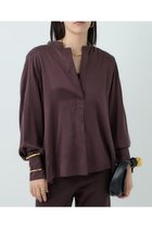 【カオス/Chaos】のモーラスタンドスキッパーブラウス 人気、トレンドファッション・服の通販 founy(ファニー) ファッション Fashion レディースファッション WOMEN トップス・カットソー Tops/Tshirt シャツ/ブラウス Shirts/Blouses おすすめ Recommend サテン Satin シルク Silk スキッパー Skipper ストレッチ Stretch ストレート Straight スリーブ Sleeve ドロップ Drop バランス Balance ロング Long エレガント 上品 Elegant 定番 Standard NEW・新作・新着・新入荷 New Arrivals 洗える Washable thumbnail ガナッシュブラウン|ID: prp329100004581726 ipo3291000000032464533