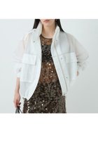 【カオス/Chaos】のショートエアーパックブルゾン 人気、トレンドファッション・服の通販 founy(ファニー) ファッション Fashion レディースファッション WOMEN アウター Coat Outerwear ジャケット Jackets ブルゾン Blouson/Jackets ジャケット Jacket スタンド Stand パターン Pattern ブルゾン Blouson メッシュ Mesh NEW・新作・新着・新入荷 New Arrivals 軽量 Lightweight thumbnail ホワイト|ID: prp329100004581727 ipo3291000000032464543