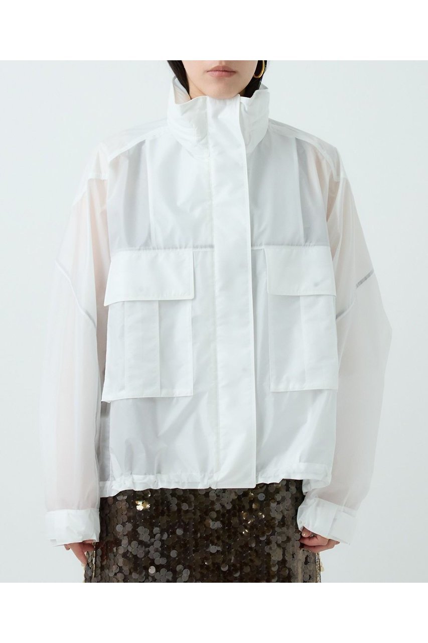 【カオス/Chaos】のショートエアーパックブルゾン 人気、トレンドファッション・服の通販 founy(ファニー) 　ファッション　Fashion　レディースファッション　WOMEN　アウター　Coat Outerwear　ジャケット　Jackets　ブルゾン　Blouson/Jackets　ジャケット　Jacket　スタンド　Stand　パターン　Pattern　ブルゾン　Blouson　メッシュ　Mesh　NEW・新作・新着・新入荷　New Arrivals　軽量　Lightweight　other-5|ID: prp329100004581727 ipo3291000000032464554