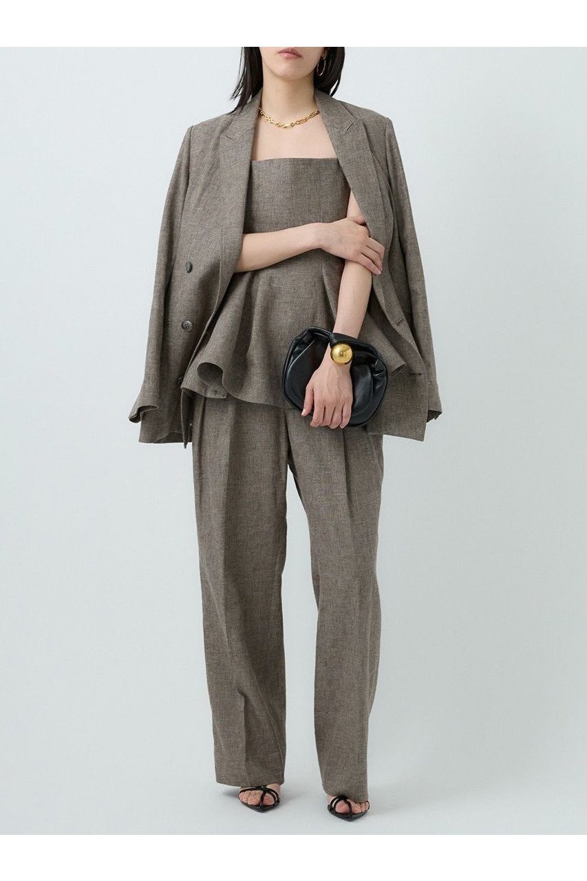 【カオス/Chaos】のファームノームベスト 人気、トレンドファッション・服の通販 founy(ファニー) 　ファッション　Fashion　レディースファッション　WOMEN　アウター　Coat Outerwear　ジャケット　Jackets　ジャケット　Jacket　デニム　Denim　フォルム　Form　ベスト　Vest　リネン　Linen　NEW・新作・新着・新入荷　New Arrivals　other-4|ID: prp329100004581730 ipo3291000000032464579