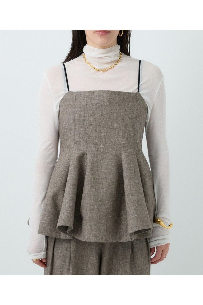 【カオス/Chaos】のファームノームベスト 人気、トレンドファッション・服の通販 founy(ファニー) 　ファッション　Fashion　レディースファッション　WOMEN　アウター　Coat Outerwear　ジャケット　Jackets　ジャケット　Jacket　デニム　Denim　フォルム　Form　ベスト　Vest　リネン　Linen　NEW・新作・新着・新入荷　New Arrivals　other-5|ID: prp329100004581730 ipo3291000000032464581