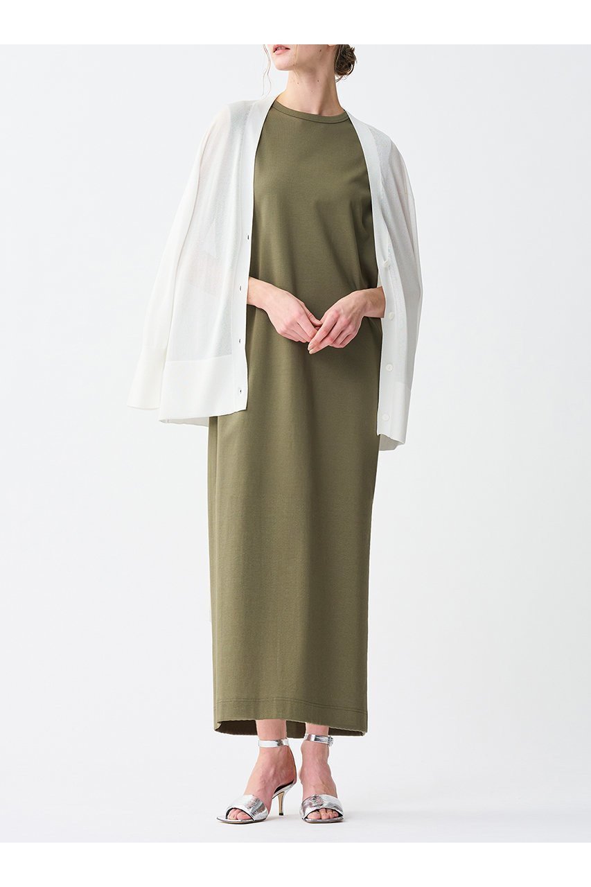 【アンクレイヴ/uncrave】のダブルフェイスジャージー ワンピース 人気、トレンドファッション・服の通販 founy(ファニー) 　ファッション　Fashion　レディースファッション　Ladies' Fashion Online　ワンピース　Dress　チュニック　Tunic　ショルダー　Shoulder　シルケット　Mercerization　チュニック　Tunic　ノースリーブ　No Sleeve　ロング　Long　再入荷　Restock/Back In Stock/Re Arrival　定番　Standard　other-5|ID: prp329100004581731 ipo3291000000032464596