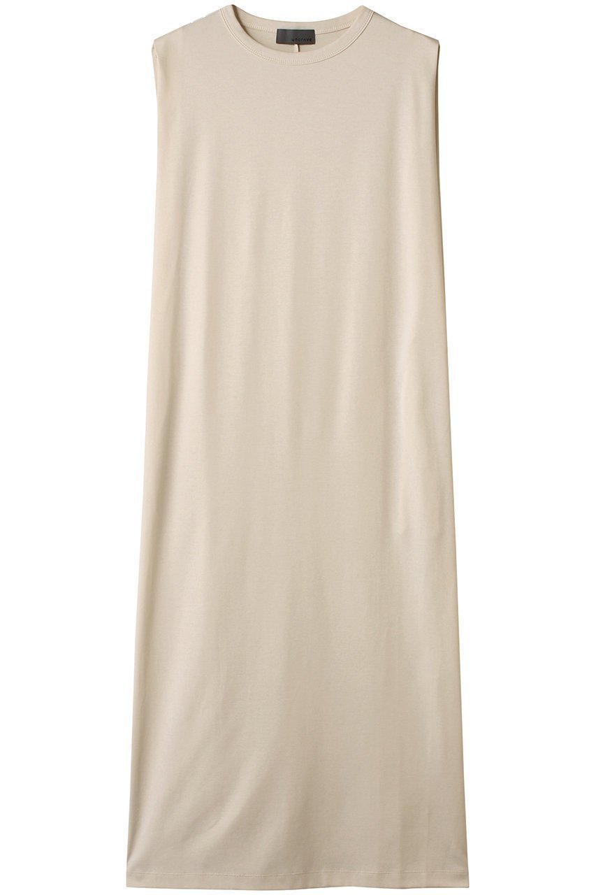 【アンクレイヴ/uncrave】のダブルフェイスジャージー ワンピース インテリア・キッズ・メンズ・レディースファッション・服の通販 founy(ファニー) ファッション Fashion レディースファッション Fashion for Women ワンピース Dresses チュニック Tunic Tops & Dresses ショルダー Shoulder, Shoulder Strap シルケット Silket, Silky Cotton チュニック Tunic, Long Top ノースリーブ Sleeveless, No-Sleeve ロング Long, Long-Length 定番 Standard, Basic Item エクリュ|ID: prp329100004581731 ipo3291000000036081105