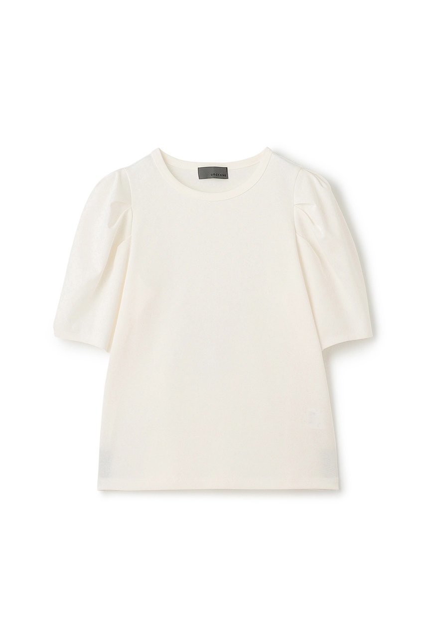 【アンクレイヴ/uncrave】のダブルフェイスジャージー ボリュームスリーブカットソー 人気、トレンドファッション・服の通販 founy(ファニー) 　ファッション　Fashion　レディースファッション　Ladies' Fashion Online　トップス・カットソー　Tops/Tshirt　シャツ/ブラウス　Shirts/Blouses　ロング / Tシャツ　T-Shirts　カットソー　Cut and Sewn　ボリュームスリーブ / フリル袖　Volume Sleeve　カットソー　Cut And Sew　コンパクト　Compact　ショート　Short　シルケット　Mercerization　スリーブ　Sleeve　トレンド　Trend　モダン　Modern　再入荷　Restock/Back In Stock/Re Arrival　 other-1|ID: prp329100004581733 ipo3291000000032464614