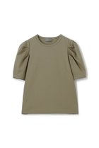 【アンクレイヴ/uncrave】のダブルフェイスジャージー ボリュームスリーブカットソー 人気、トレンドファッション・服の通販 founy(ファニー) ファッション Fashion レディースファッション Ladies' Fashion Online トップス・カットソー Tops/Tshirt シャツ/ブラウス Shirts/Blouses ロング / Tシャツ T-Shirts カットソー Cut and Sewn ボリュームスリーブ / フリル袖 Volume Sleeve カットソー Cut And Sew コンパクト Compact ショート Short シルケット Mercerization スリーブ Sleeve トレンド Trend モダン Modern 再入荷 Restock/Back In Stock/Re Arrival thumbnail オリーブ|ID: prp329100004581733 ipo3291000000032464621