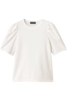 【アンクレイヴ/uncrave】のダブルフェイスジャージー ボリュームスリーブカットソー 人気、トレンドファッション・服の通販 founy(ファニー) ファッション Fashion レディースファッション Fashion for Women トップス・カットソー Cut & Sew Tops シャツ・ブラウス・オフィスカジュアル Elegant Blouses & Button-Ups ロングTシャツ・Tシャツ Longline T-Shirts & Tees カットソー・ベーシックTシャツ Cut-and-Sewn Tops / Stretch Tees & Basics ボリューム袖・フリルスリーブブラウス Voluminous & Ruffle Sleeves / Puffy Sleeve Tops カットソー Cut and Sewn Top コンパクト Compact, Small Size ショート Short, Short Length シルケット Silket, Silky Cotton スリーブ Sleeve, Long Sleeve / Short Sleeve トレンド Trend, Trending Now モダン Modern, Contemporary |ID:prp329100004581733