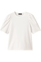 【アンクレイヴ/uncrave】のダブルフェイスジャージー ボリュームスリーブカットソー 人気、トレンドファッション・服の通販 founy(ファニー) ファッション Fashion レディースファッション Fashion for Women トップス・カットソー Cut & Sew Tops シャツ・ブラウス・オフィスカジュアル Elegant Blouses & Button-Ups ロングTシャツ・Tシャツ Longline T-Shirts & Tees カットソー・ベーシックTシャツ Cut-and-Sewn Tops / Stretch Tees & Basics ボリューム袖・フリルスリーブブラウス Voluminous & Ruffle Sleeves / Puffy Sleeve Tops カットソー Cut and Sewn Top コンパクト Compact, Small Size ショート Short, Short Length シルケット Silket, Silky Cotton スリーブ Sleeve, Long Sleeve / Short Sleeve トレンド Trend, Trending Now モダン Modern, Contemporary thumbnail オフ|ID: prp329100004581733 ipo3291000000035661578