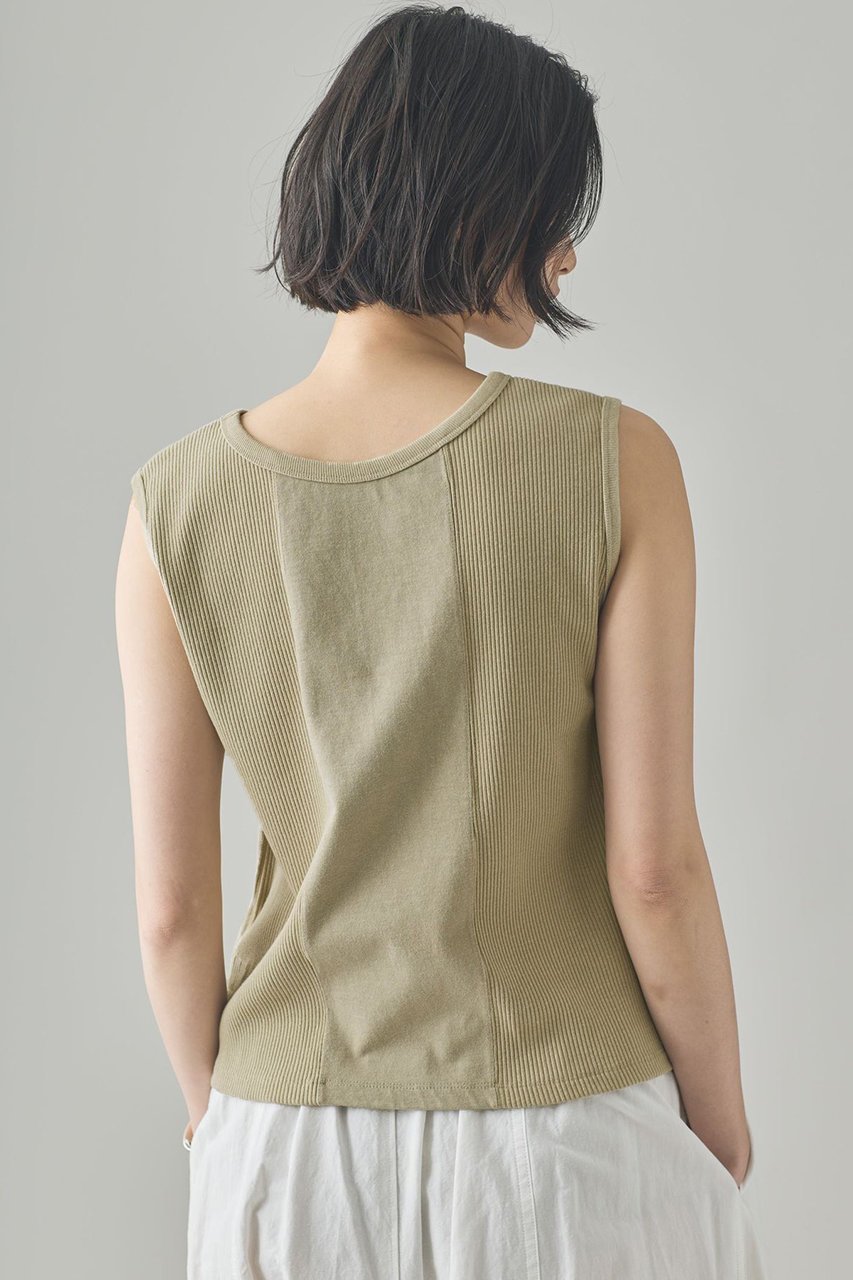 【カレンソロジー/Curensology】の〈&RC〉フェードコンビノースリーブプルオーバー 人気、トレンドファッション・服の通販 founy(ファニー) 　ファッション　Fashion　レディースファッション　WOMEN　トップス・カットソー　Tops/Tshirt　キャミソール / ノースリーブ　No Sleeves　シャツ/ブラウス　Shirts/Blouses　プルオーバー　Pullover　おすすめ　Recommend　コンパクト　Compact　シンプル　Simple　セットアップ　Set Up　ノースリーブ　No Sleeve　ヴィンテージ　Vintage　NEW・新作・新着・新入荷　New Arrivals　日本製　Made In Japan　other-3|ID: prp329100004581734 ipo3291000000032464636