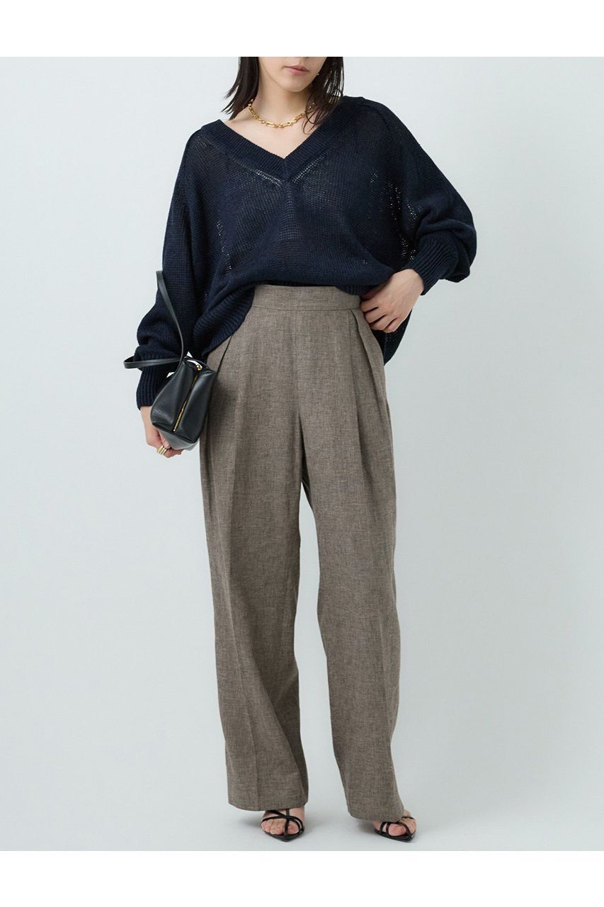 【カオス/Chaos】のタラスコットンニット 人気、トレンドファッション・服の通販 founy(ファニー) 　ファッション　Fashion　レディースファッション　WOMEN　トップス・カットソー　Tops/Tshirt　ニット　Knit Tops　プルオーバー　Pullover　シンプル　Simple　スリーブ　Sleeve　ダブル　Double　フレンチ　French　リネン　Linen　NEW・新作・新着・新入荷　New Arrivals　other-2|ID: prp329100004581738 ipo3291000000032464675