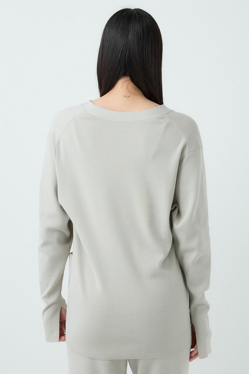 【カオス/Chaos】のシルクコンロアカーデ 人気、トレンドファッション・服の通販 founy(ファニー) 　ファッション　Fashion　レディースファッション　WOMEN　トップス・カットソー　Tops/Tshirt　ニット　Knit Tops　カーディガン　Cardigans　カーディガン　Cardigan　スリット　Slit　フロント　Front　人気　Popularity　定番　Standard　NEW・新作・新着・新入荷　New Arrivals　other-7|ID: prp329100004581741 ipo3291000000032464710
