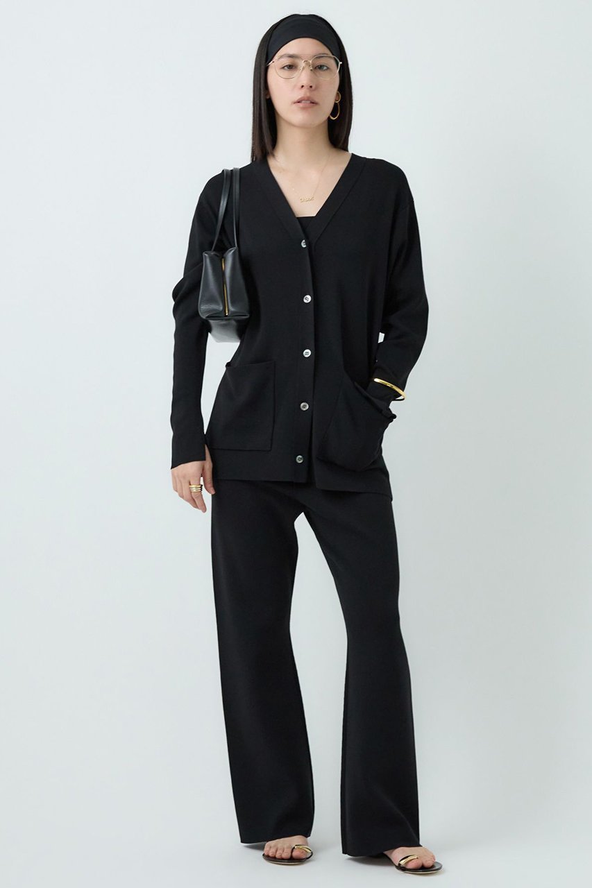 【カオス/Chaos】のシルクコンロアカーデ 人気、トレンドファッション・服の通販 founy(ファニー) 　ファッション　Fashion　レディースファッション　Fashion for Women　トップス・カットソー　Cut & Sew Tops　ニット　Knit Tops & Sweaters　カーディガン・羽織り　Layered Style Cardigans　カーディガン　Cardigan, Knitwear　スリット　Slit, Slit Detail　フロント　Front, Front Design　人気　Popular, Best Seller　定番　Standard, Basic Item　other-2|ID: prp329100004581741 ipo3291000000033769085