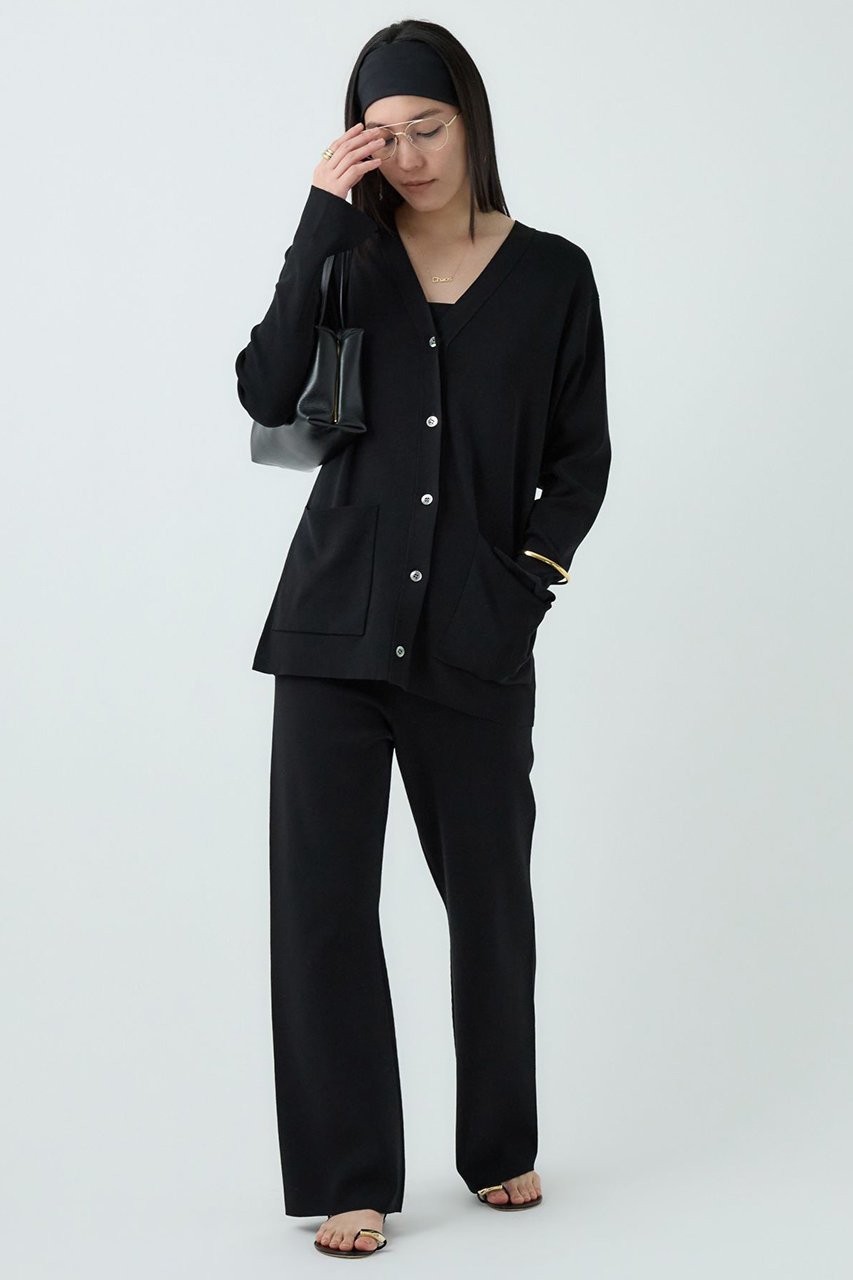 【カオス/Chaos】のシルクコンロアカーデ 人気、トレンドファッション・服の通販 founy(ファニー) 　ファッション　Fashion　レディースファッション　Fashion for Women　トップス・カットソー　Cut & Sew Tops　ニット　Knit Tops & Sweaters　カーディガン・羽織り　Layered Style Cardigans　カーディガン　Cardigan, Knitwear　スリット　Slit, Slit Detail　フロント　Front, Front Design　人気　Popular, Best Seller　定番　Standard, Basic Item　other-3|ID: prp329100004581741 ipo3291000000033769086