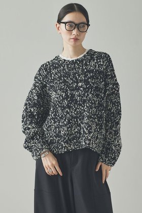 【カレンソロジー/Curensology】 ミックスハンドニットプルオーバー人気、トレンドファッション・服の通販 founy(ファニー) ファッション Fashion レディースファッション Fashion for Women トップス・カットソー Cut & Sew Tops ニット Knit Tops & Sweaters カジュアルプルオーバー・ニットトップス Pullovers & Knit Tops / Casual Pullovers コンパクト Compact, Small Size シンプル Simple, Minimal フレア Flare, Flared マフラー Scarf, Muffler ミックス Mix, Mixed Style 日本製 Made In Japan |ID:prp329100004581742