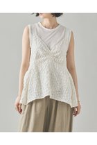 【カレンソロジー/Curensology】のジャガードバルーンキャミブラウス 人気、トレンドファッション・服の通販 founy(ファニー) ファッション Fashion レディースファッション WOMEN トップス・カットソー Tops/Tshirt キャミソール / ノースリーブ No Sleeves シャツ/ブラウス Shirts/Blouses おすすめ Recommend サテン Satin シルク Silk ジャカード Jacquard セットアップ Set Up デニム Denim ノースリーブ No Sleeve フラワー Flower ボトム Bottom NEW・新作・新着・新入荷 New Arrivals thumbnail ホワイト|ID: prp329100004581743 ipo3291000000032464723