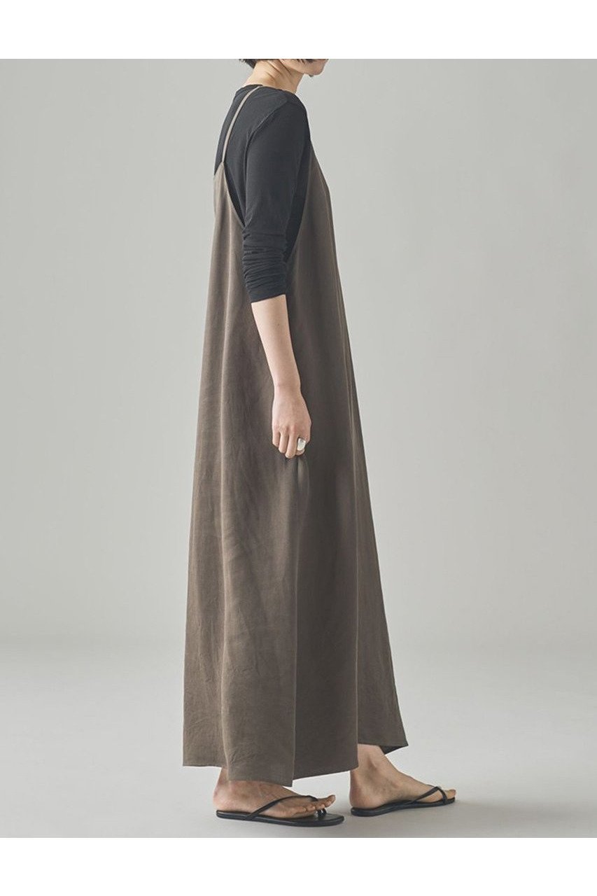 【カレンソロジー/Curensology】のフィブリルキャミワンピース 人気、トレンドファッション・服の通販 founy(ファニー) 　ファッション　Fashion　レディースファッション　WOMEN　ワンピース　Dress　キャミワンピース　No Sleeve Dresses　チュニック　Tunic　キャミワンピース　Cami Dress　シンプル　Simple　ダブル　Double　チュニック　Tunic　ロング　Long　NEW・新作・新着・新入荷　New Arrivals　日本製　Made In Japan　other-4|ID: prp329100004581745 ipo3291000000032464746